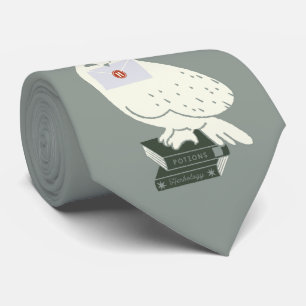 Hedwig Met Brief Fantasievolle Tekening Stropdas