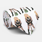 Hedwig met gitaarStropdas Stropdas (Opgerold)