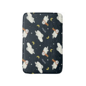 Hedwig Nighttime Moonlight Pattern Badmat (Voorkant Verticaal)