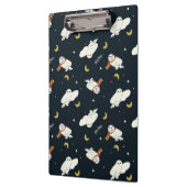 Hedwig Nighttime Moonlight Pattern Klembord (Links)