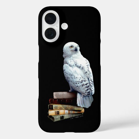 Hedwig op boeken Case-Mate iPhone case (Achterkant)