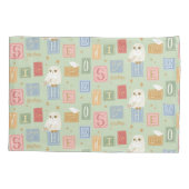 Hedwig Post Letter Block Pattern Kussensloop (Achterkant)