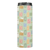 Hedwig Post Letter Block Pattern Thermosbeker (Achterkant)