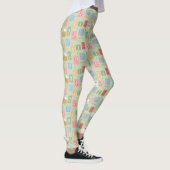 Hedwig Post Letter Blokpatroon Leggings (Rechts)