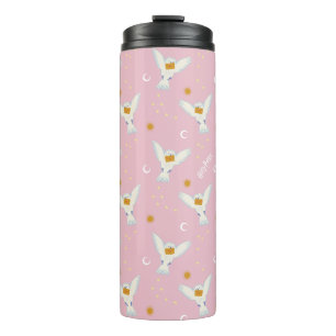 Hedwig Roze Zonnewende Patroon Thermosbeker