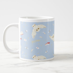 Hedwig Uil Post Brieven en Boeken Patroon Extra Grote Beker