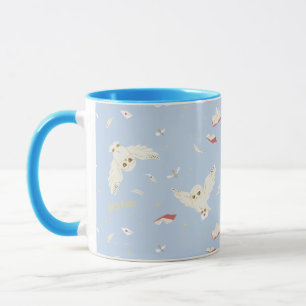 Hedwig Uil Post Brieven en Boeken Patroon Mok