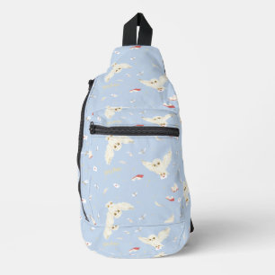 Hedwig Uil Post Letters en Boeken Patroon Sling Bag