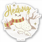 Hedwig Whimsical Forest Drawing Sticker (Voorkant)