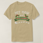 Hee Haw And Merry Christmas Png T-shirt (Design voorkant)