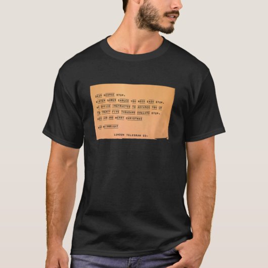 Hee Haw and Merry Kerstmis Sam Wainwright T-Shirt (Voorkant)