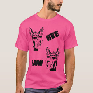 Hee haw, coole, grappige ezel t-shirt