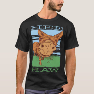 Hee Haws Ezel Ezel Mini Paard T-shirt