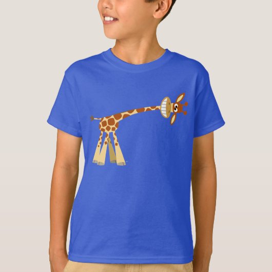 Hee Hee Hee ! ! T-shirts pour enfants en Giraffe d (Devant)