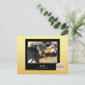 heeft briefkaart (Staand voorkant)