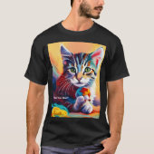 Heeft Cat haar wol? T-Shirt (Voorkant)