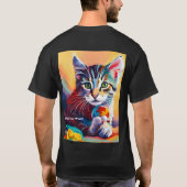 Heeft Cat haar wol? T-Shirt (Achterkant)