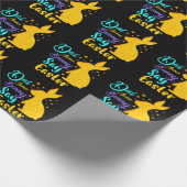 Heeft een Bunny Pasen gezegd? Cadeaupapier (Hoek)