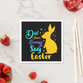 Heeft een Bunny Pasen gezegd? Servet (Insitu)