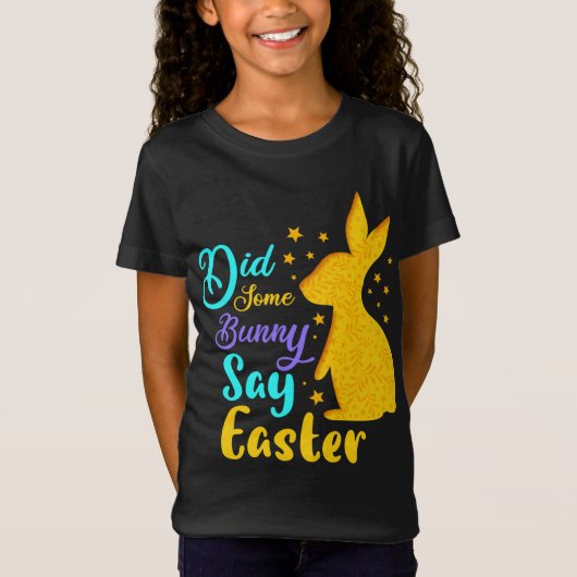 Heeft een Bunny Pasen gezegd? T-shirt (Voorkant)