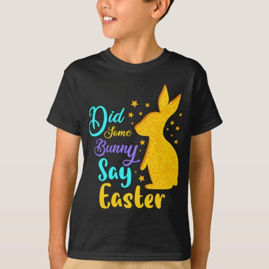 Heeft een Bunny Pasen gezegd? T-shirt (Voorkant)