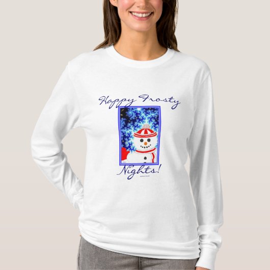 HEEFT FROSTY NIGHTS! T-SHIRT (Voorkant)