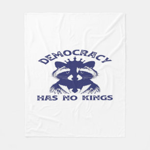 Heeft Geen Koningen Patriottisch Fleece Deken