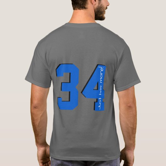Heeft gewoon meer dan 34 t-shirt (Achterkant)