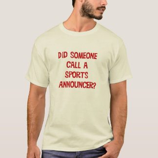 Heeft iemand een sportevenier T-Shirt gebeld?