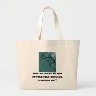 Heeft iemand gesynchroniseerd? grote tote bag