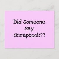 Heeft iemand gezegd dat er met een scrapbook tshir