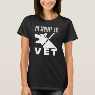 Heeft iemand huisdier gezegd  Huisdier Kat Hond  e T-shirt