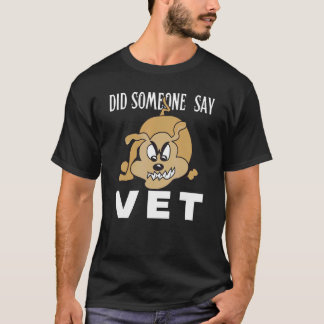 Heeft iemand veearts gezegd  Huisdier Kat Hond  gr T-shirt