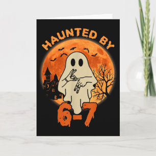 Heeft last van 67 Halloween spook zes zeven Gen Al Kaart