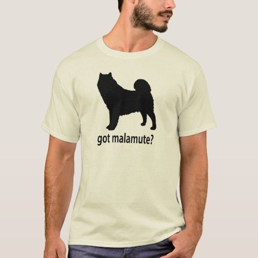 heeft malamute t-shirt (Voorkant)