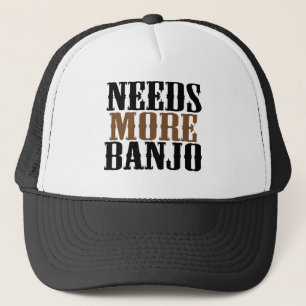 Heeft meer banjo nodig trucker pet