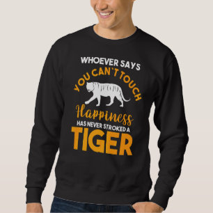 Heeft nog nooit een tijger gestreken trui