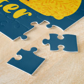 "HEEFT SOMMIGE BUNNY EENVOUDIGER GEZEGD". LEGPUZZEL (Zijkant)