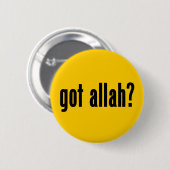 Heeft u allah ? ronde button 5,7 cm (Voorkant /achterkant)