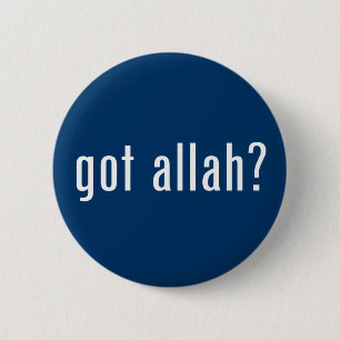 Heeft u allah ? ronde button 5,7 cm