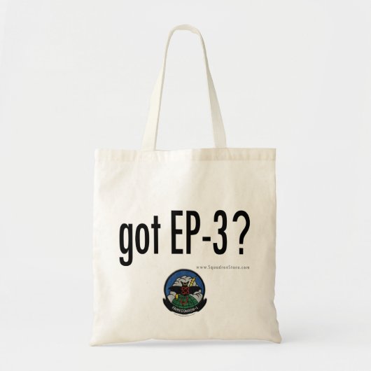Heeft u EP3? tas (Voorkant)