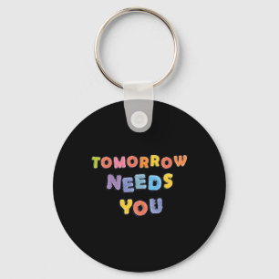 Heeft u Mental Health Awareness Maand Support nodi Sleutelhanger