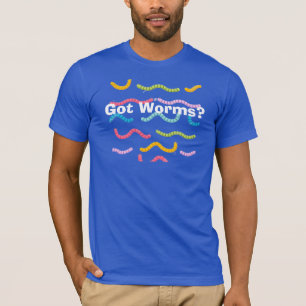 Heeft u wormen? t-shirt