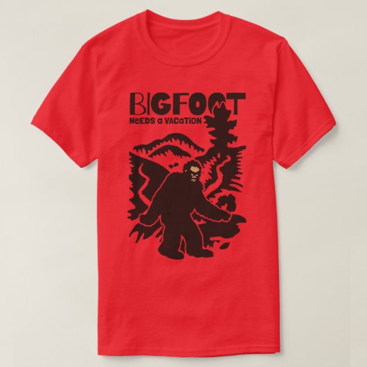 Heeft vakantie nodig t-shirt (Design voorkant)