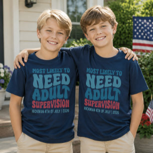 Heeft Waarschijnlijk Volwassenen Toezicht Nodig Ma T-shirt