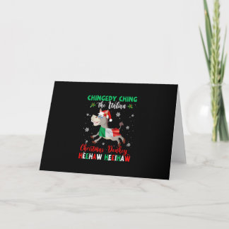HEEHAW De Kerst-ezel | Ezel Liefhebbers Cadeaus Kaart