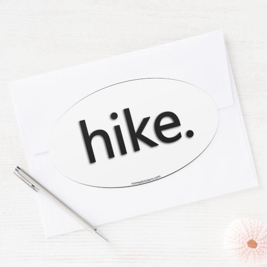 heek. ovale sticker (Envelop)