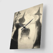 heekklok vierkante klok (Hoek)