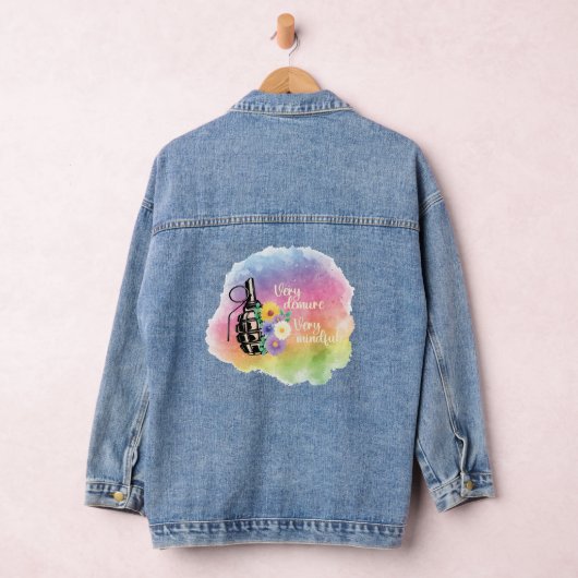 Heel bescheiden, heel attent | jekker denim jacket (Hangar)