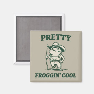 Heel Cool Frog Toad Meme Liefhebbers Vintage  Magneet